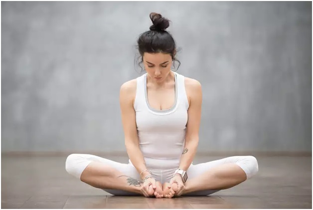 Bound Angle Pose or Baddha Konasana