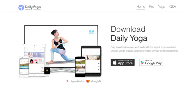 Daily Yoga app