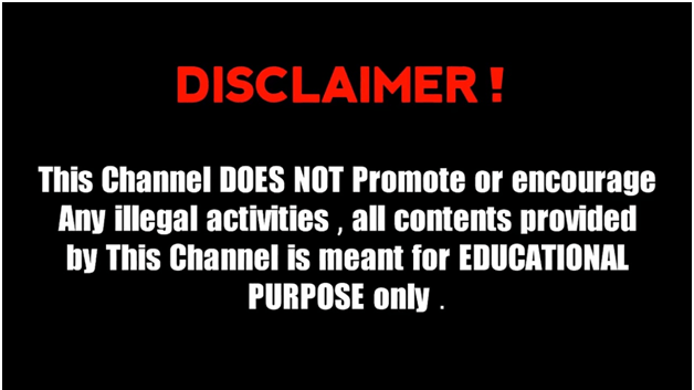 Disclaimers for your Social Media Channels