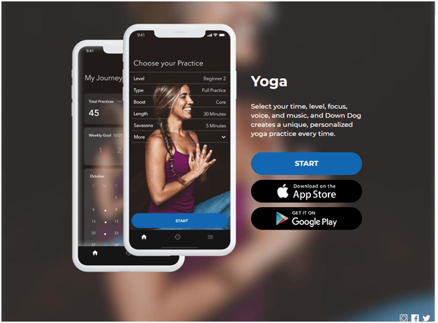 Down Dog Yoga app