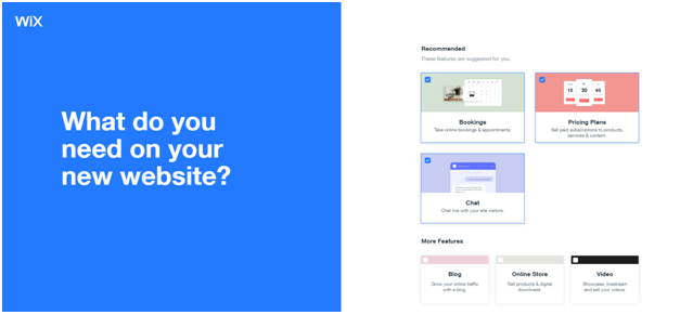 Customize your site with Wix the way you want