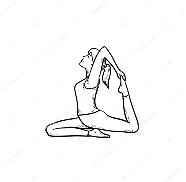 King Pigeon pose