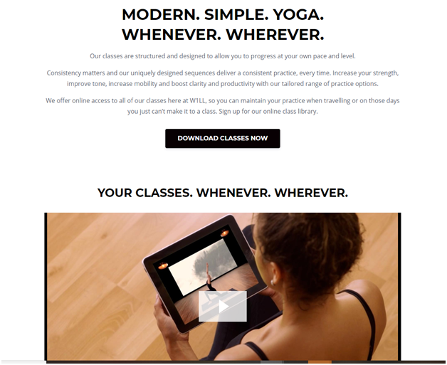Australia Yoga and Pilate studios offering free online classes