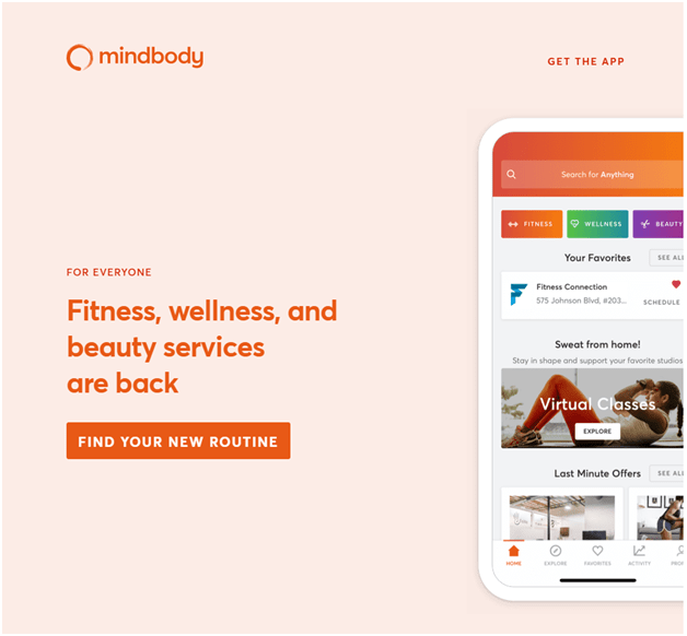 Mindbody POS system