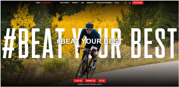 Sufferfest cycling app