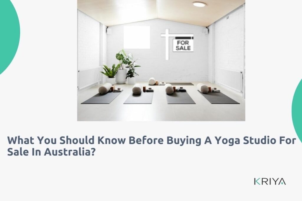 What you should know before buying a yoga studio for sale
