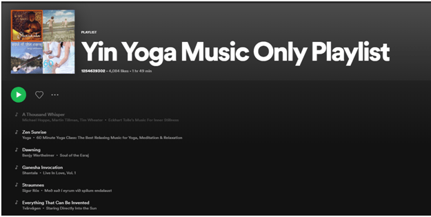 Best Yoga Playlist for Yin Yoga