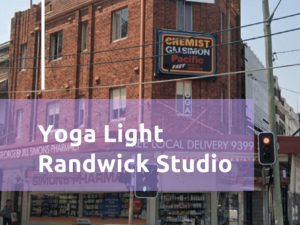Yoga Light Local Randwick Studio Sydney Australia