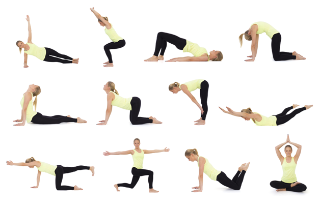 Yoga poses