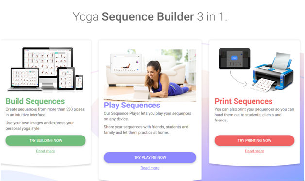 Yoga Sequence Builder Software