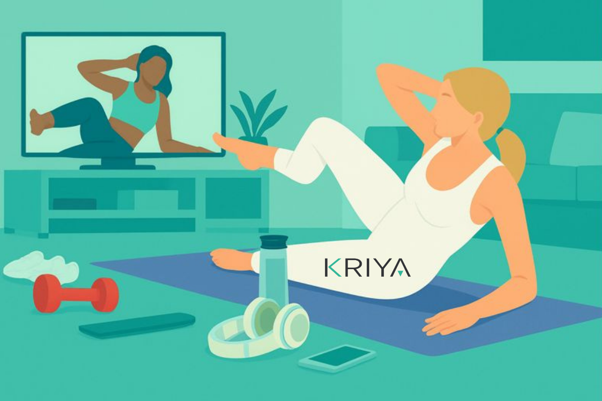 Zoom Yoga and Pilates Classes on a Smart TV