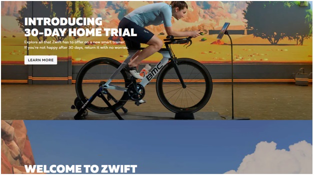 Zwift Indoor cycling app