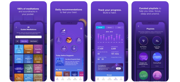 sattva meditation app