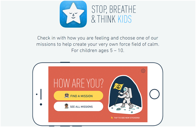 Stop, Breathe & Think Kids app