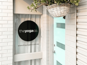 the yoga co iyengar yoga studio front door