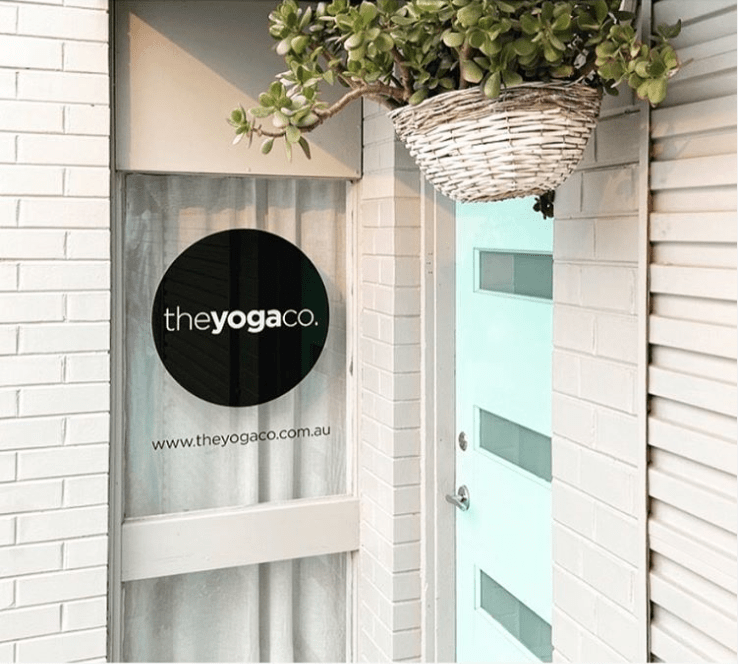 the yoga co iyengar yoga studio front door